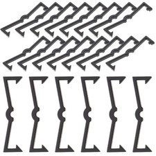Pegboard Hook Locks Clips Secure Pegboard Hook Accessories for 1/4 Inch and 1...