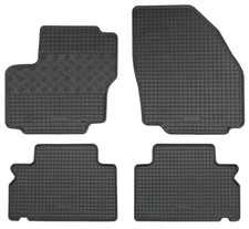 Gummifußmatten für Ford Galaxy 2 WA6 + S-Max Passform Fußmatten Gummimatten 4tlg