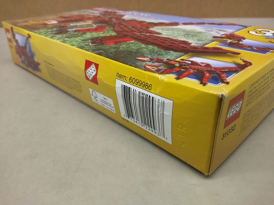 LEGO Creator 31032 Criaturas Rojas ¡NUEVO! Animales escorpión serpiente dragón 3 en 1 Foto 3 de 4