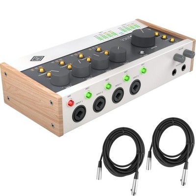 Universal Audio Volt 476P USB Audio Interface - Bundle with 2 XLR Cables
