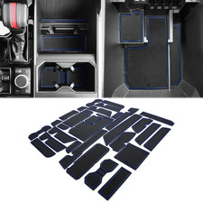 2022-26 Tundra Cup Holder Insert Liners 31-pc Set Blue - Compatible Replacemen 2022-26 Tundra Cup Holder Insert Liners 31-pc Set Blue - Compatible Replacemen