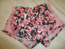 Nike Youth Girls Dri-FIT Pink High-Waisted Shorts Size Small  FREE SHIPPING