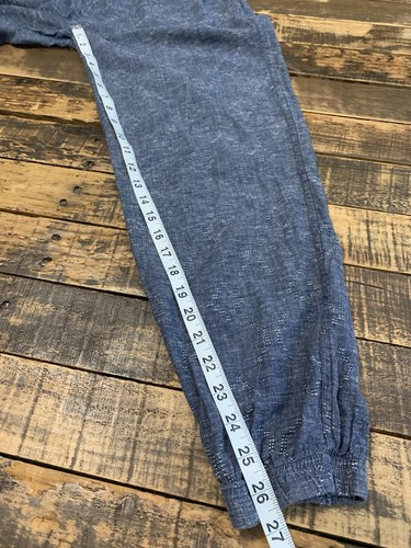 "Pantalones de chándal Patagonia Island cáñamo playa para mujer S azul jaspeado entrepierna 26,5""" - Imagen 7 de 9