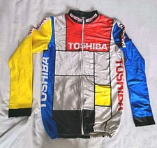 Vintage Toshiba Winter Radjacke Trikot Top. 