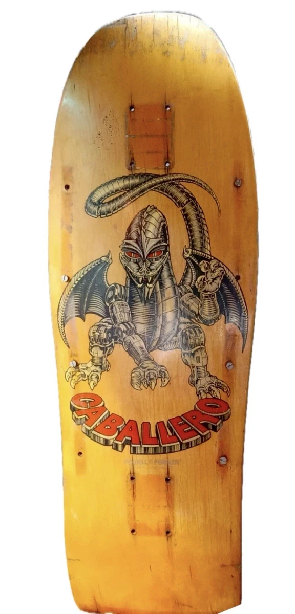 Steve Caballero In Vintage Skateboarding & Longboarding Equipment