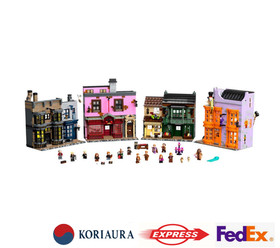 Lego 75978 Harry Potter Diagon Alley 5475pcs Fedex Express (SEALED)