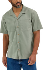 Men'S Short Sleeve Camp Shirt