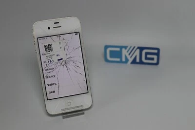 Apple iPhone 4s 16GB weiss ( aus Kundenretoure / TRADE-IN ) DEFEKT Bastler #D6 - Bild 1 von 4