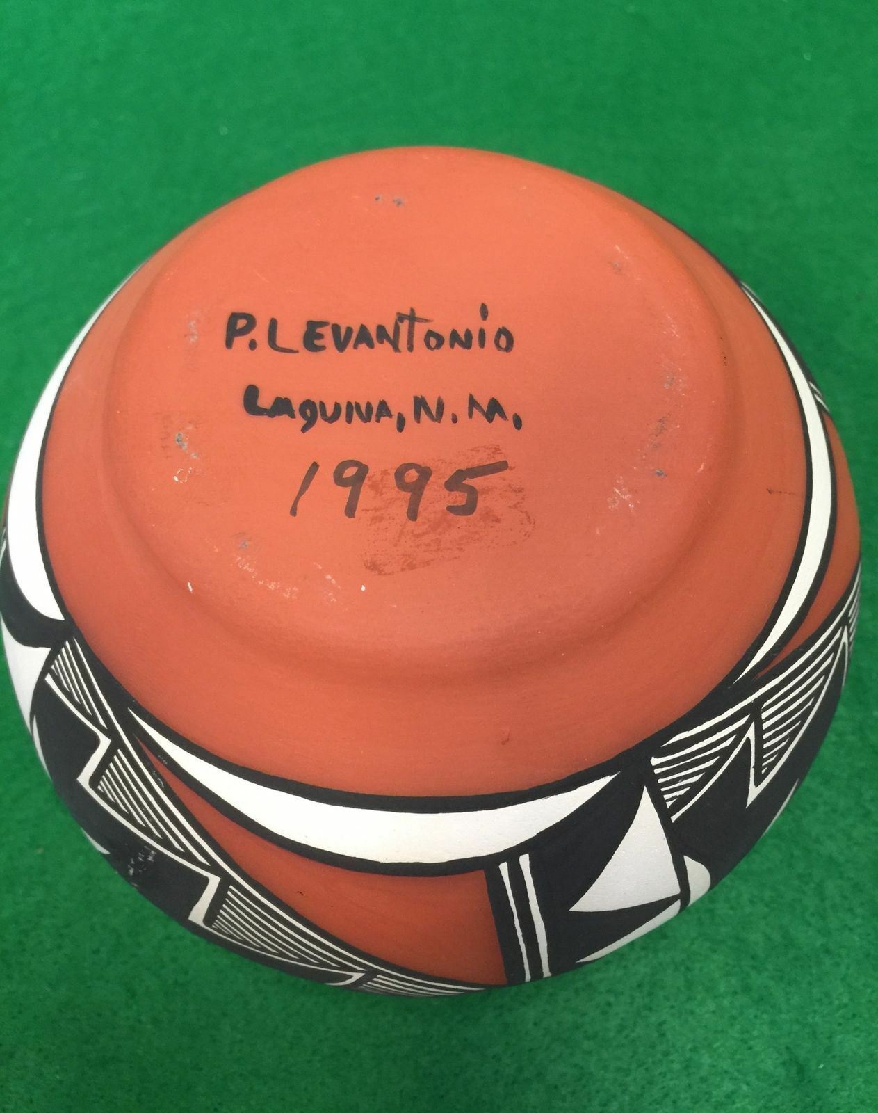P. Levantonio Southwest Native American Indian Laguna Pueblo Pottery