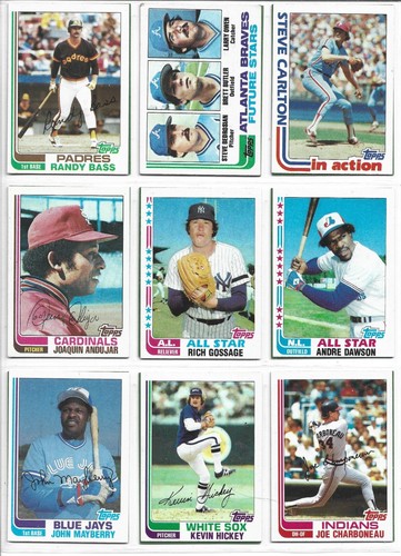 1982 TOPPS, 47 SIGNATURE SERIES - Picture 5 of 6