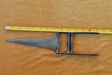 Vecchio antico coltello tigre/katar Mughal Rajput/Maratha guerriero lama wootz completo