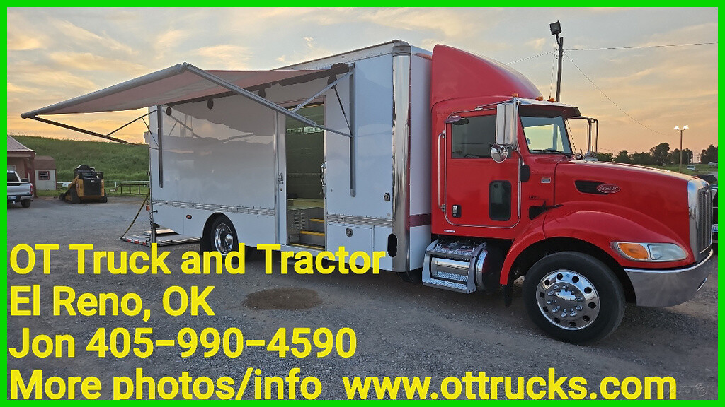 2014 Peterbilt 337 Tool Delivery Heat/Air Conditioned Box Truck