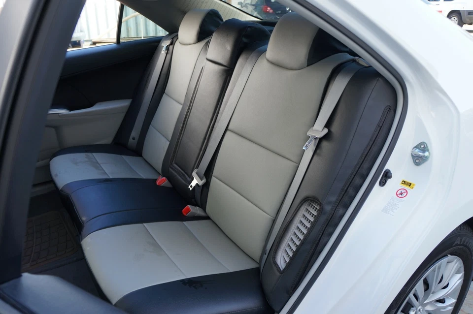 CAPAS DE ASSENTO IGGEE S.LEATHER AJUSTE PERSONALIZADO PARA TOYOTA YARIS 2010-2019 13 CORES - Imagem 4 de 4