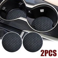 2× Cup Holder Anti-Slip Insert Coasters Pad Mat Cover Car Interior Accessories