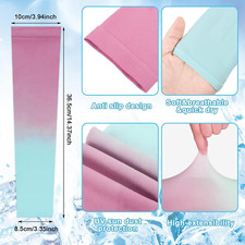 6 Pares De Mangas De Brazo Para Hombres Y Mujeres Proteccion Solar UV Brazos