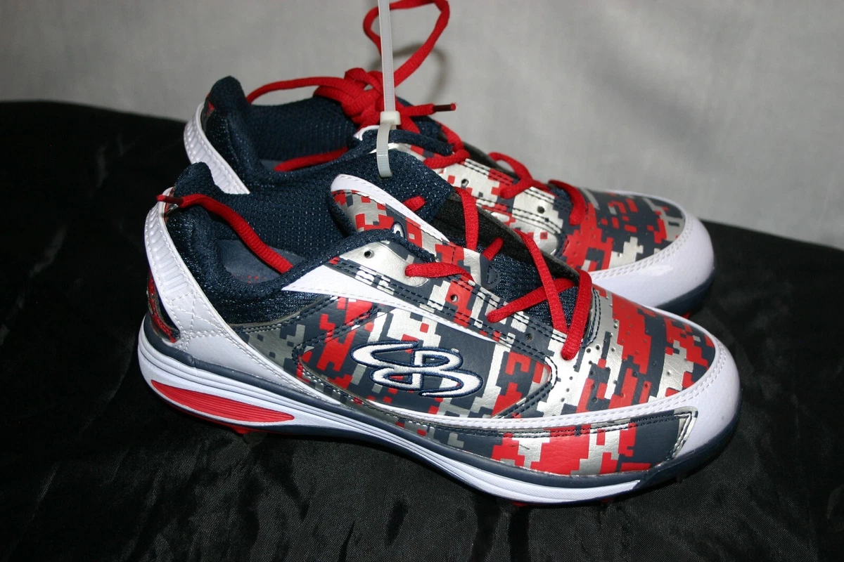 Boombah Mens BM15051-8 Blue Camo Viceroy Metal Highlighter Size 11.5 Cleats Boombah Men main image 2