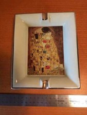 CAMUS Aschenbecher Porzellan 22K Gold Collection Zubeh&ouml;r Tablett Made in Fran...