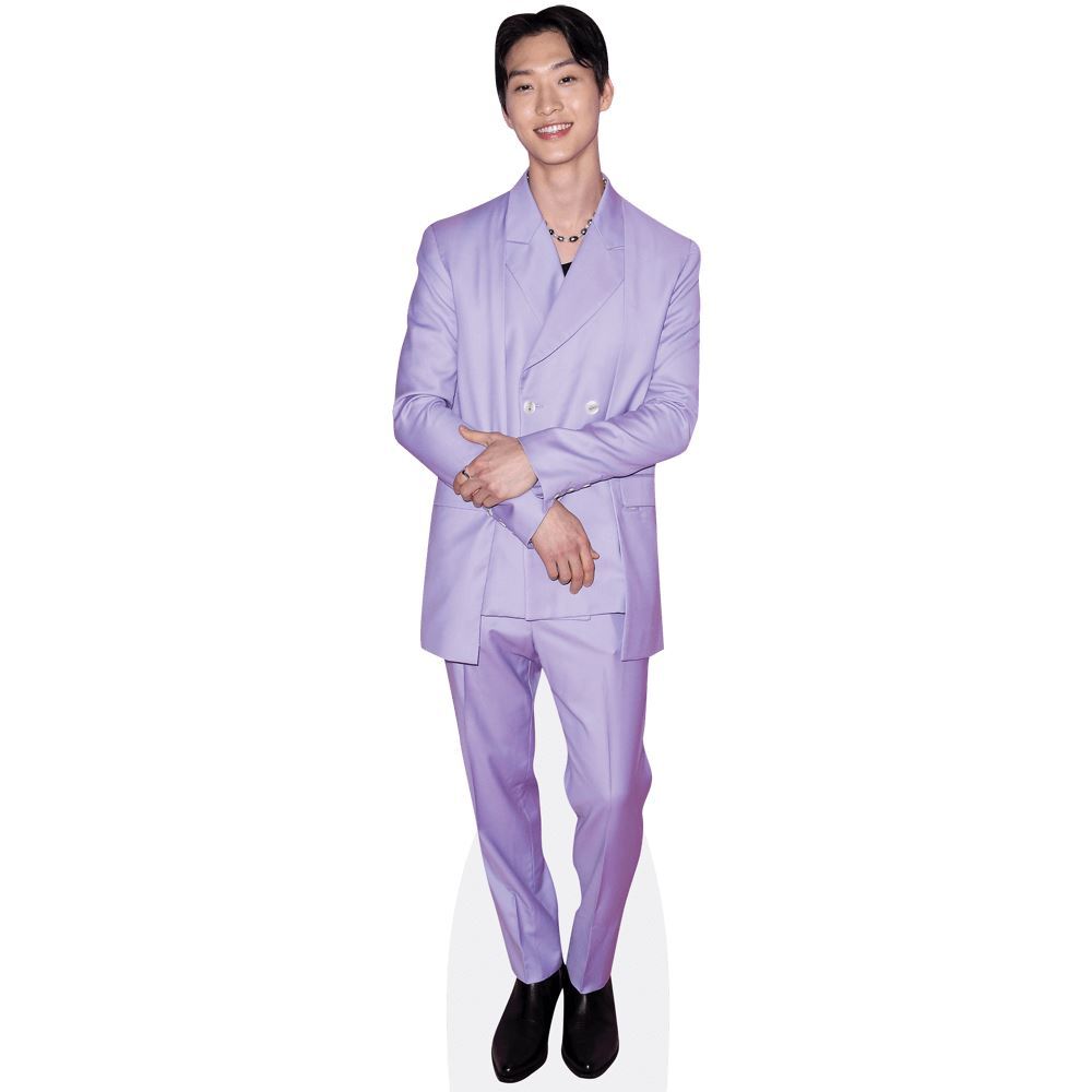 Silhouette En Carton Sang Heon Lee (Lilac) - Taille Mini - Celebrity Cutouts - Neuve