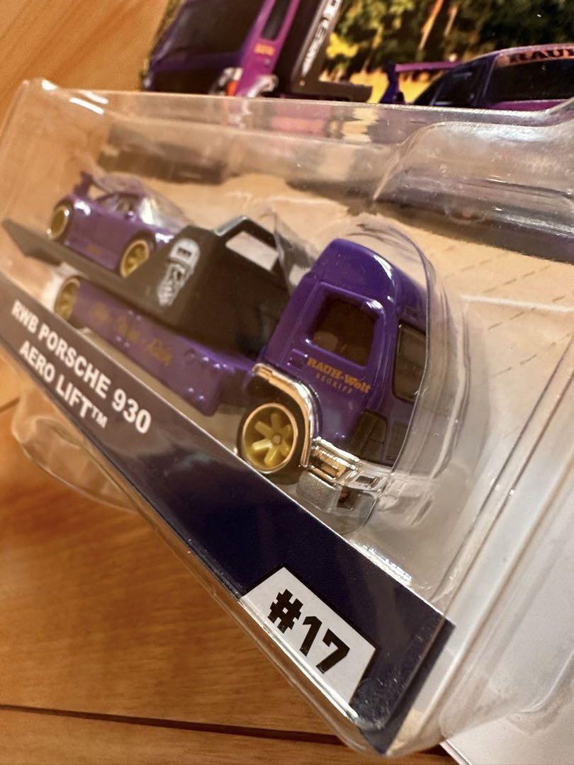 チームトランスポート RWB PORSCHE 930 AERO LIFT Hotwheels Gjt37 Team RWB Porsche 930 Aero Lift #17 for sale