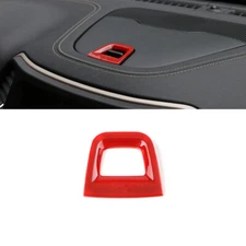 Dashboard Box Instrument Strip Cover Trim For Jeep Cherokee 2014-2018 Bright Red