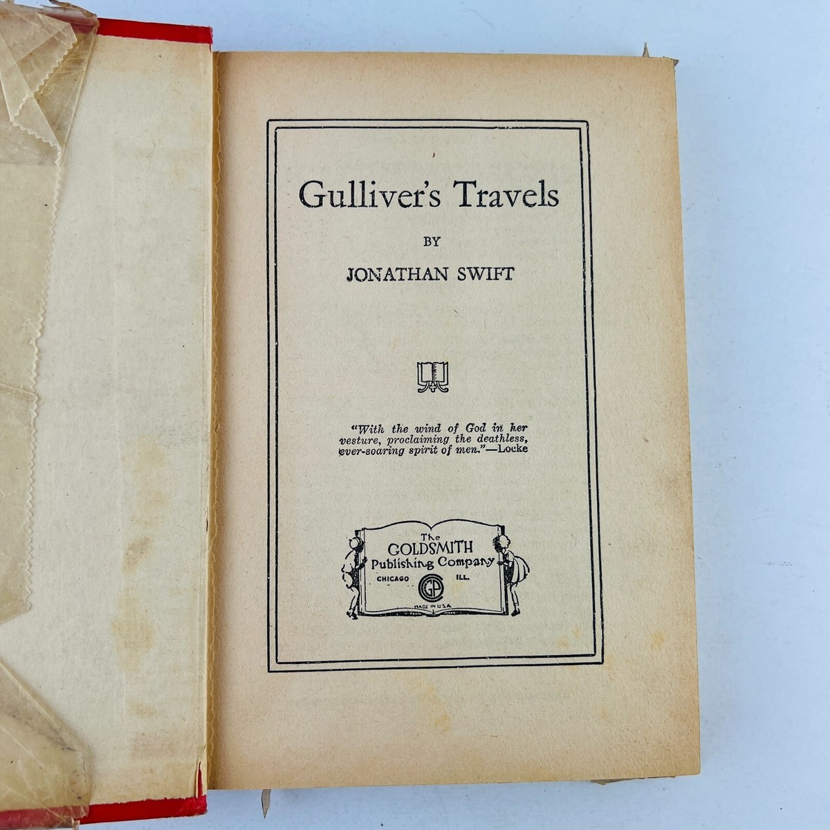 Jonathan Swift Oeuvres Gallimard 洋書 Jonathan Swift - Gulliver's Travels Goldsmith Publishing Company