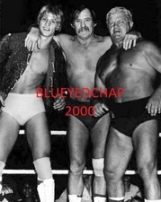 KEVIN VON ERICH-PAT O'CONNOR & DICK THE BRUISER WRESTLER 8 X 10 WRESTLING PHOTO