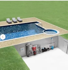 Everbilt 1.5 HP 2-Speed Pool Pump 230-Volt with 96 Gpm New