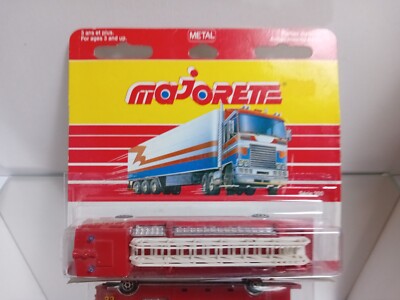 Majorette Ladder Fire Engine Department FDNY 5 On Blister