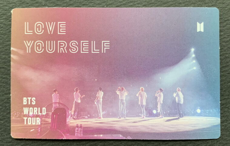 BTS LOVEYOURSELF SEOUL ソウル Blu-ray トレカ BTS Love Yourself In Seoul Blu-Ray RM Photo+Group Photo card