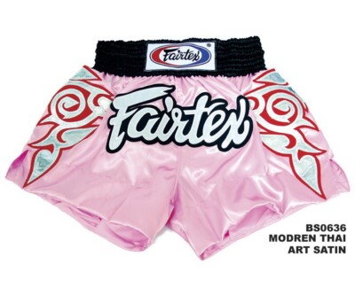 FAIRTEX MUAY THAI KICK BOXING MMA K1 SATIN SHORTS MODERN THAI