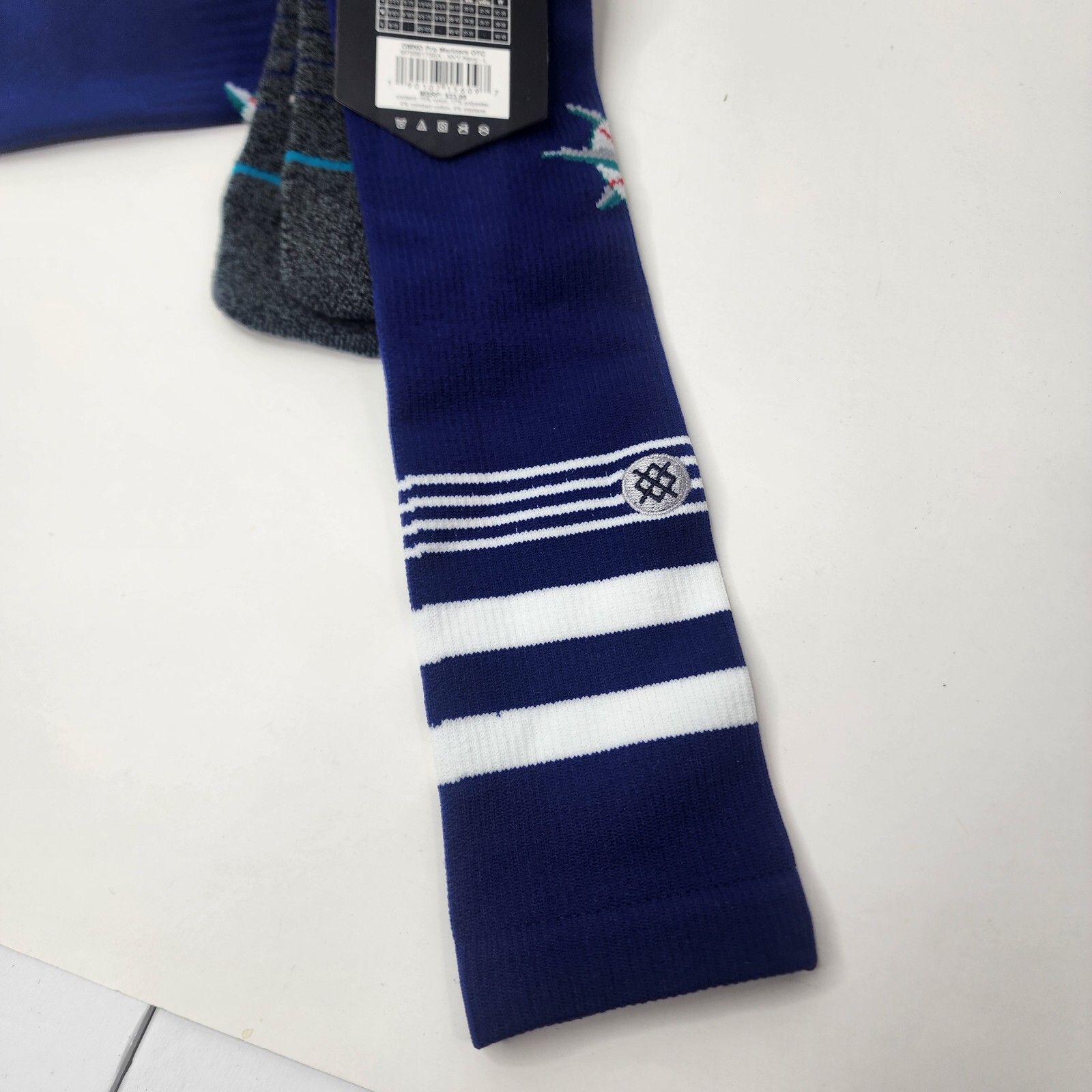 Stance Baseball Socks Mens L Seattle Mariners MLB Navy Diamond Pro OTC Freshtek