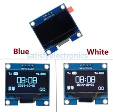 1.3" OLED LCD Display Module White/Blue IIC I2C Interface 3.3-5V For Arduino NEW