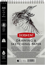 Image of Derwent Sketch Pad A4 Portrait, Drawing & Writing, 30 Sheets, Portrait
