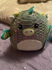 NWT! Squishmallow MARTY the Dragon 5” - Smoke Free Home