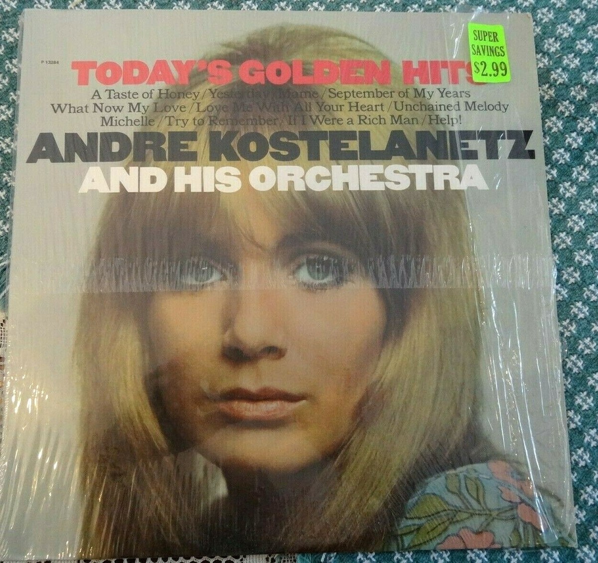 Andre Kostelanetz & His Orchestra Today's Golden Hits Columbia P