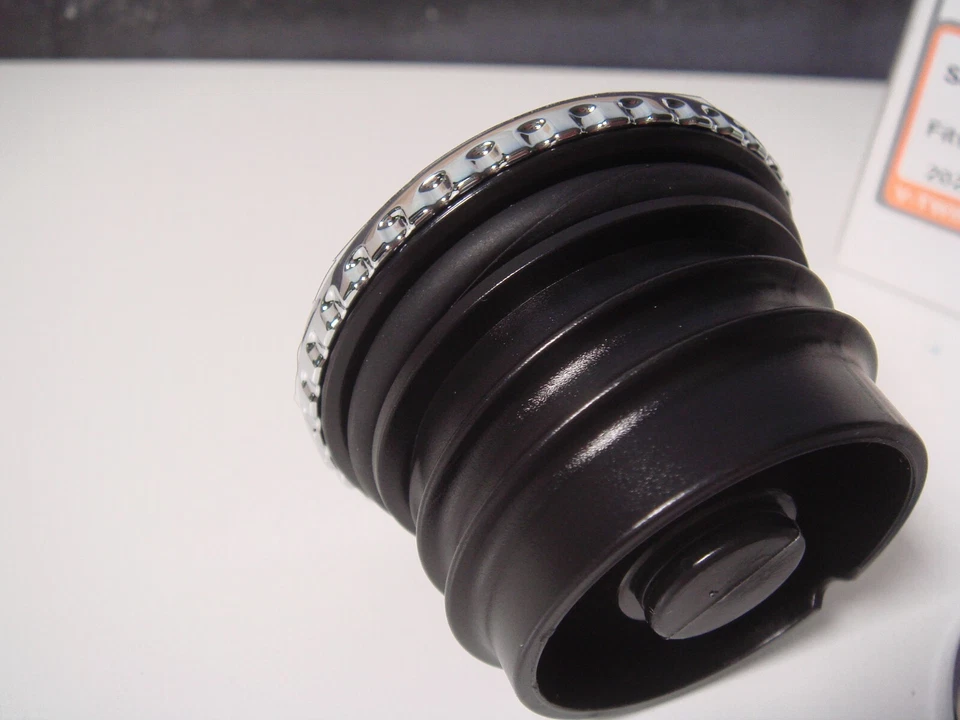 Tapa de gasolina Harley XL estilo liso ventilada cromada con moldura Sportster V-Twin 38-5551 H5 Foto 4 de 4