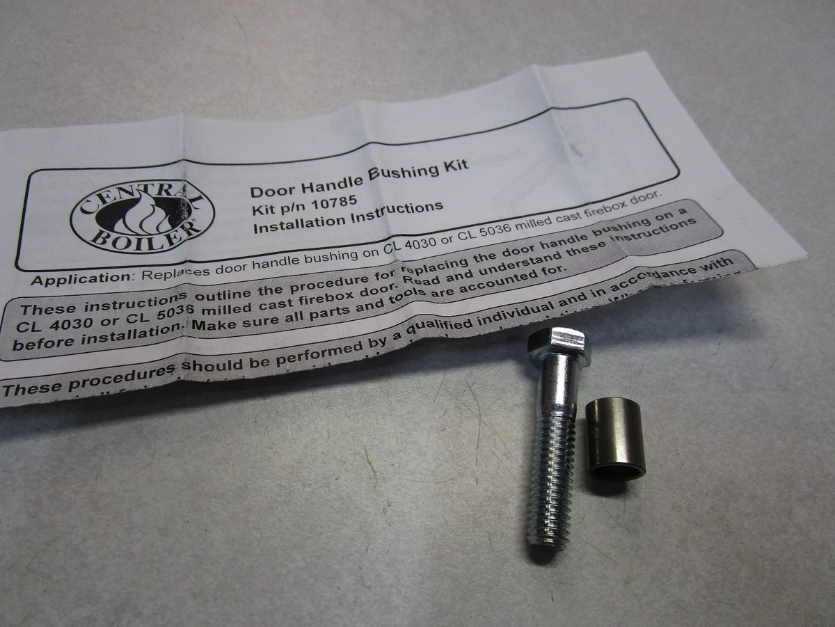 CENTRAL BOILER DOOR HANDLE BOLT REPAIR KIT, P/N 10785, WOOD BOILERS | eBay