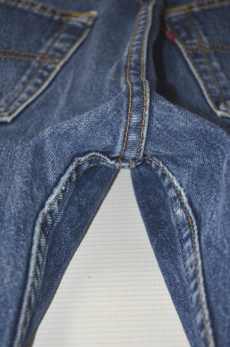 Womens vintage LEVIS 501 JEANS (tag W32) W30 L29 size 12 ladies high waist rise - Picture 12 of 21