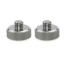 2x CAMVATE 3/8" Female to 1/4" Male Screw Adapter fr Tripod Head Monopod Camera