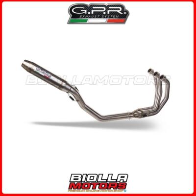 KOMPLETTER GPR AUSPUFF TRIUMPH TRIDENT 660 2021-2024 E5 UNGEPRÜFT Deeptone In