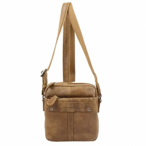 Pochette en cuir - vieilli Patrick Blanc 422005 Marron