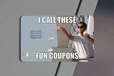 I Call These Fun | Meme | Credit Card Sticker | Credit Card Skin |