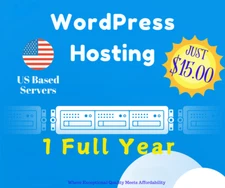 USA WordPress Hosting ONLY $10/year - Black Friday Sale! - Lowest Price All Year