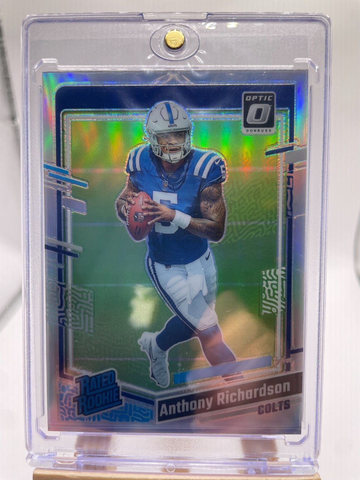 2023 DONRUSS OPTIC ANTHONY RICHARDSON #247 SILVER HOLO PRIZM RATED ROOKIE RC 🔥