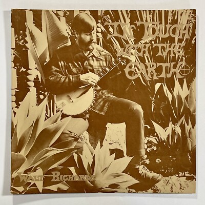 WALT RICHARDS IN TOUCH WITH THE EARTH VINYL LP ALBUM ATON MUSIC CO. THE OLD MAN