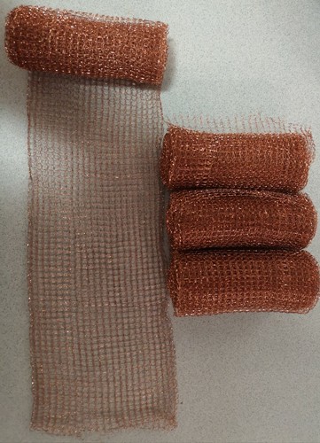 100% Copper Mesh, 2"x 5" Reflux Still Packing Roll, Made in Canada, Moonshine - Picture 1 of 7