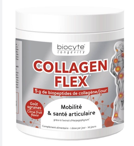 Collagène Collagen Flex Biocyte pour soulager les articulations sensibles et réduire la gêne