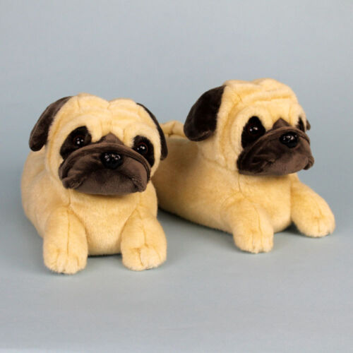 Pug Slippers - Dog Slippers - for Men & Women - Picture 1 of 4