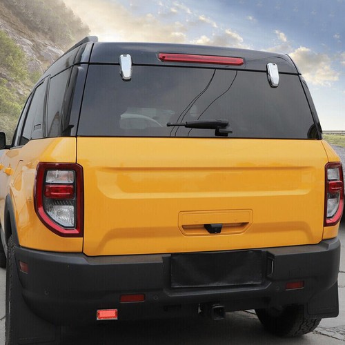 For 21-2024 Ford Bronco Sport Chrome Rear Window Liftgate Glass Hinge ...