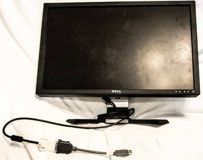DELL E228WFPc 22'' Widescreen Flat Panel LCD 1680x1050 Desktop Monitor WORKING